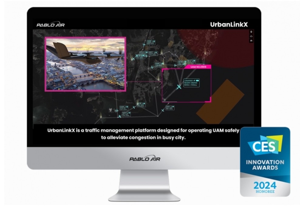 파블로항공 UAM 교통관리플랫폼 ‘어반링크X’, 美 CES 2024 혁신상 수상 썸네일